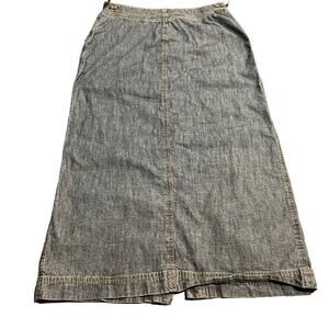 Lauren Jeans Co. Women’s Vintage Denim Jean MIDI Skirt Size 10